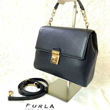 【Excellent Condition】FURLA Joan 2way Shoulder Bag… - image 1