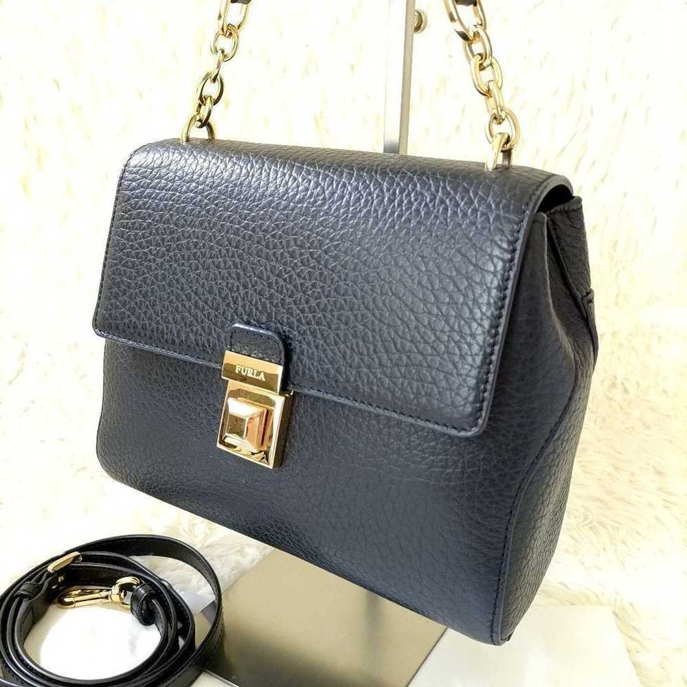 【Excellent Condition】FURLA Joan 2way Shoulder Bag… - image 2