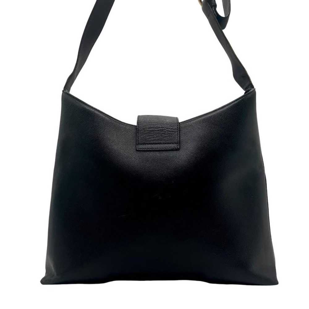 Salvatore Ferragamo S45 Gancini Shoulder Handbag … - image 3