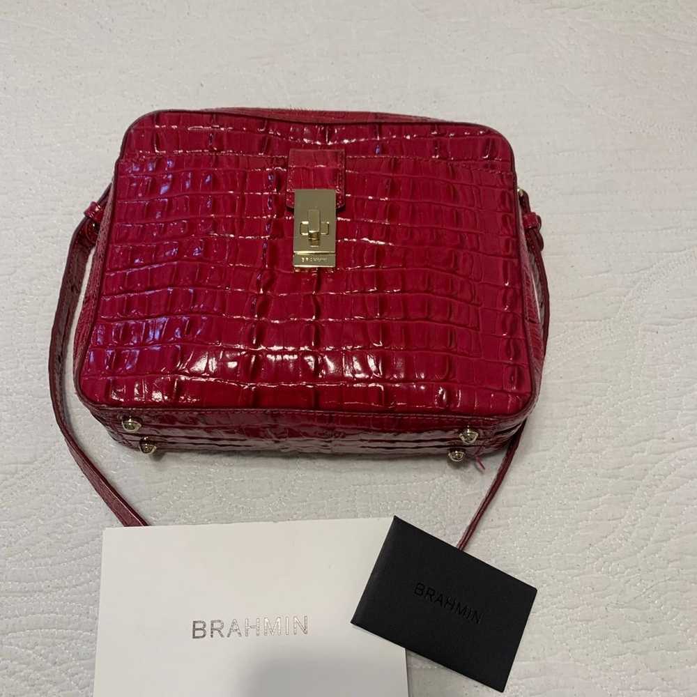 Brahmin Evie Fuschia - image 7