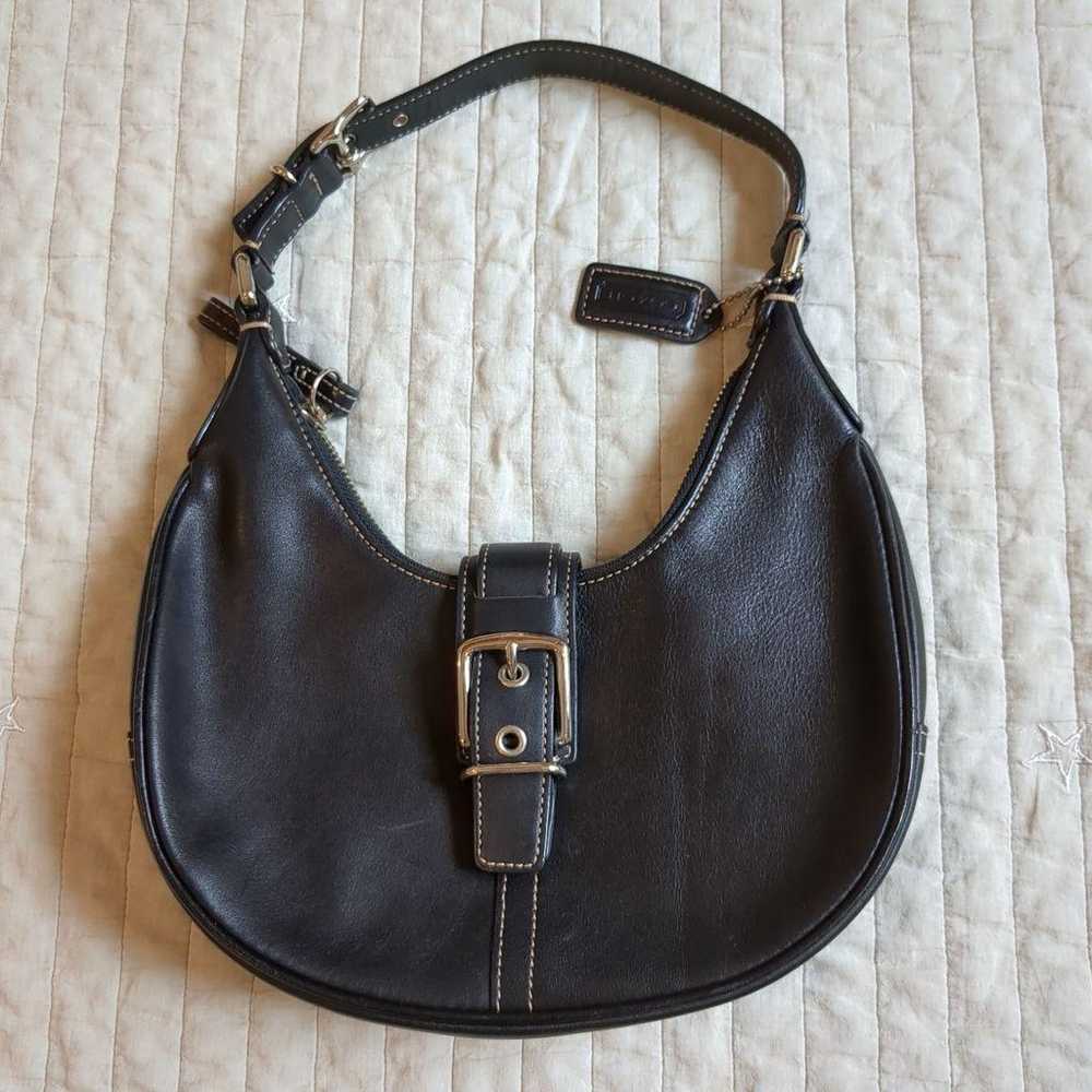 【Excellent condition】COACH One-shoulder Leather B… - image 1