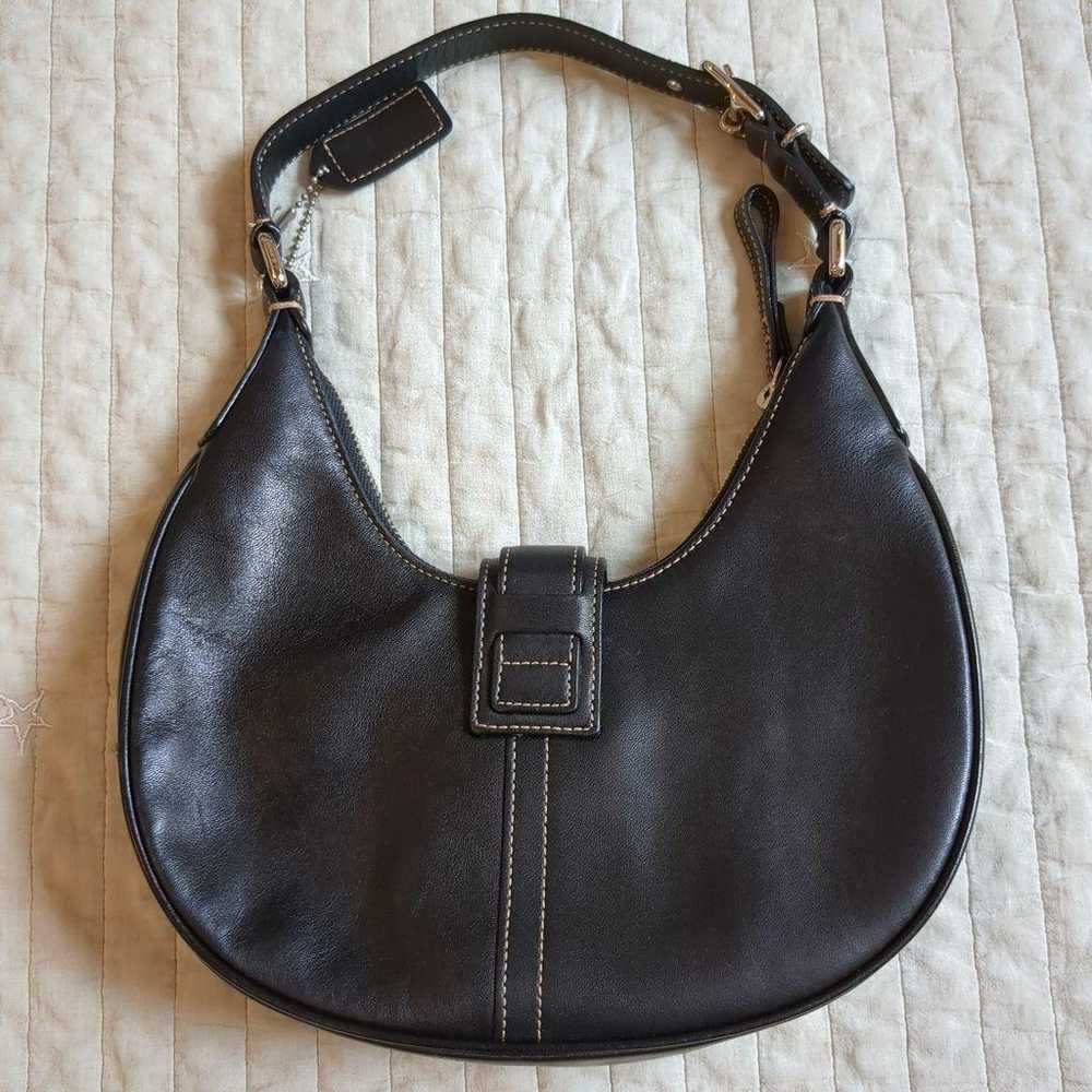 【Excellent condition】COACH One-shoulder Leather B… - image 2