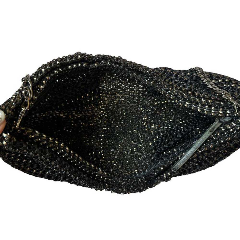 ANTEPRIMA Anteprima Ribbon Wire Bag Chain Black - image 5