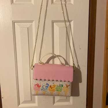 RARE HTF Loungefly Pokémon heart Poke ball crossbody bag cheapest and purse NWT