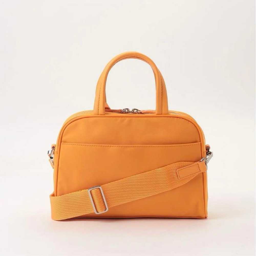 【agnès b.】2way Mini Boston Bag Orange - image 5