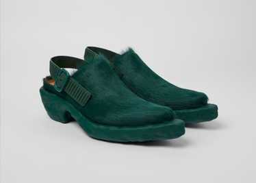 【未使用に近い】CAMPERLABラバーミュール 緑〈定価81,400円〉 Camper lab - Gem