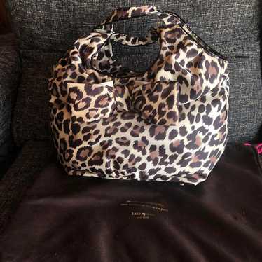 kate spade Leopard Ribbon Tote Bag