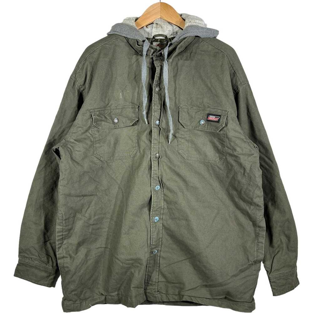 Dickies Dickies Hooded Workwear Button Up - image 1