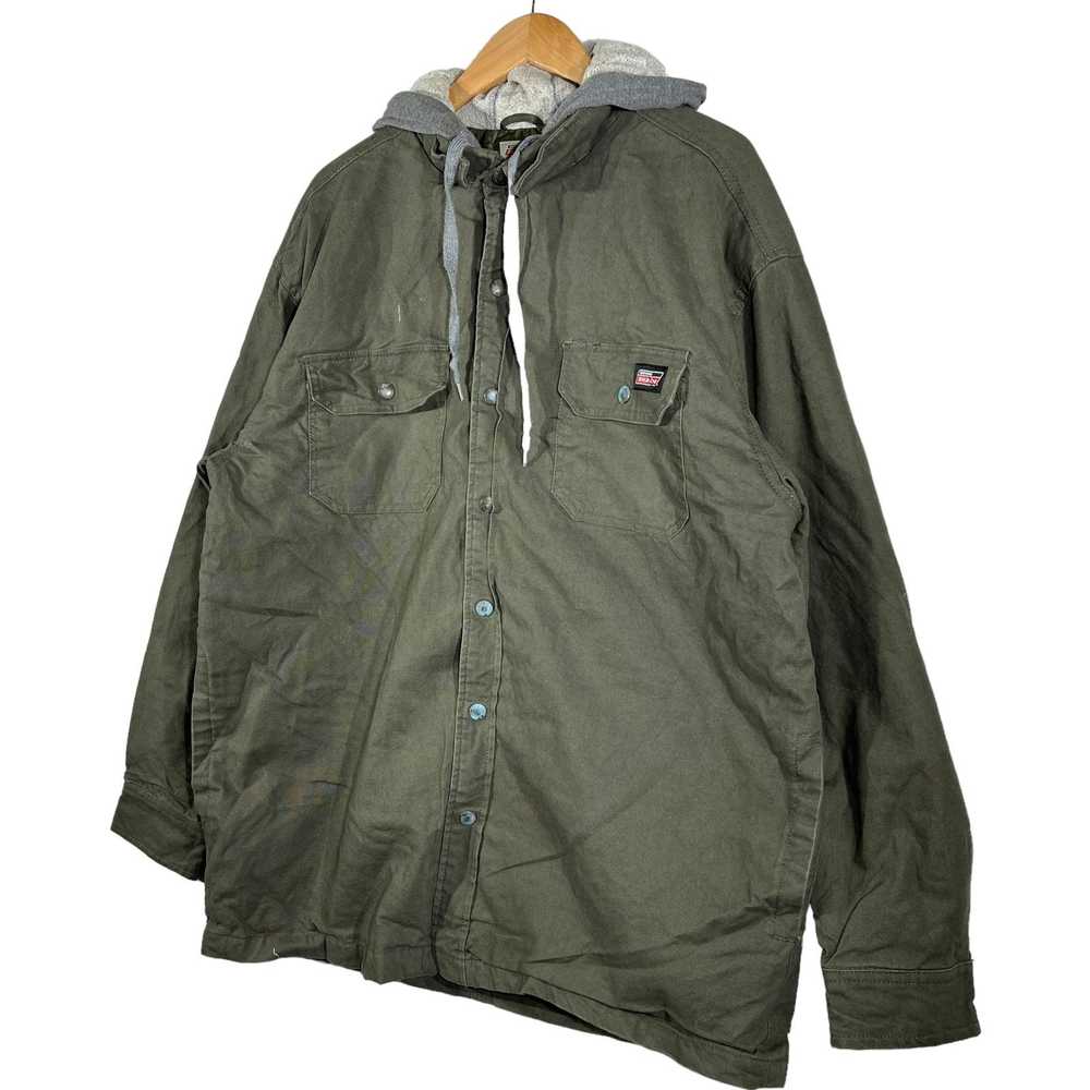 Dickies Dickies Hooded Workwear Button Up - image 3