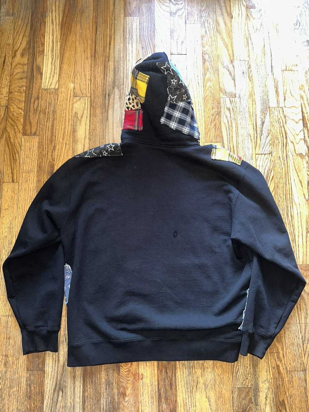 Supreme Supreme Patchwork Zip Up Hooded Sweatshirt - image 5