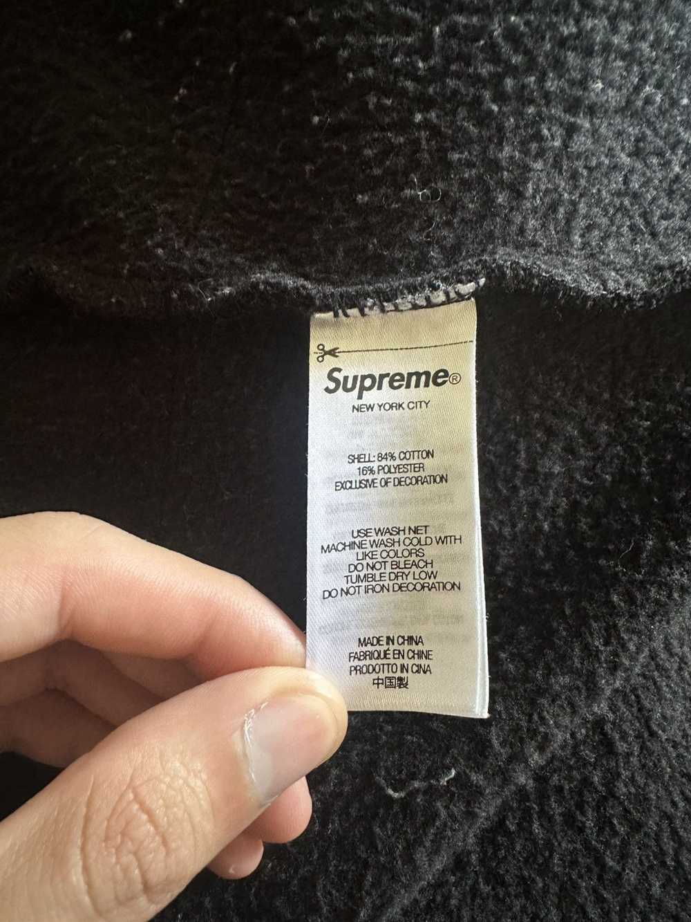 Supreme Supreme Patchwork Zip Up Hooded Sweatshirt - image 8