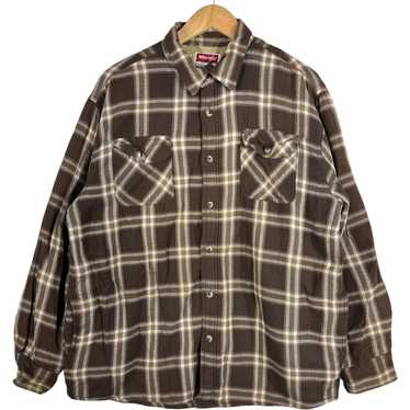 Wrangler Wrangler Sherpa Lined Plaid Flannel