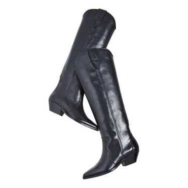 Isabel Marant Leather western boots