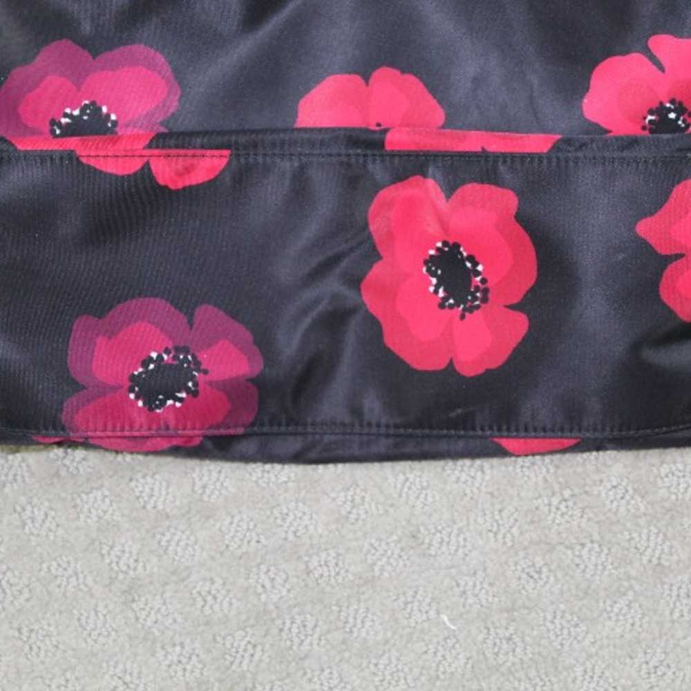 Kate Spade Red and Black 15x14x5 Poppy Bow Tote B… - image 4