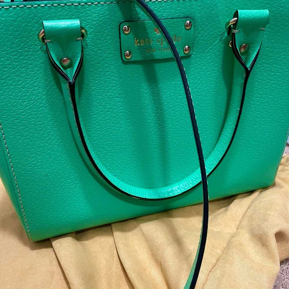 Kate Spade Green Bag - image 4