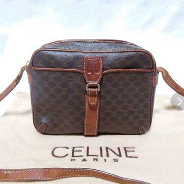 Celine Macadam Pattern Shoulder Bag