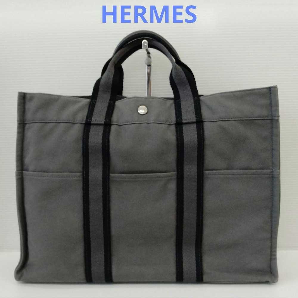 AJM18 Hermes Superb Condition Foul To MM Tote Bag… - image 1