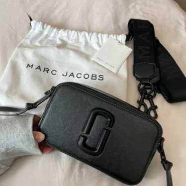 NWT Marc Jacob the SNAPSHOT Crossbody Bag Black - image 1