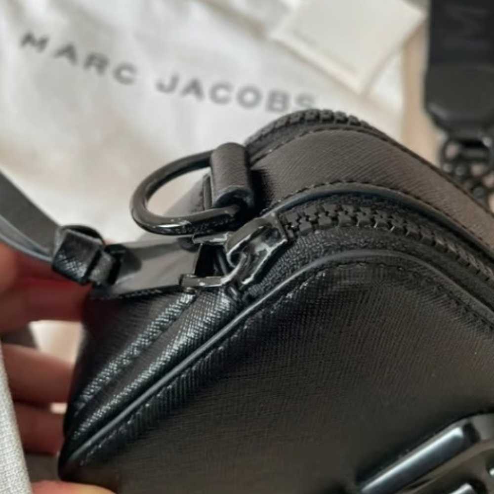 NWT Marc Jacob the SNAPSHOT Crossbody Bag Black - image 3