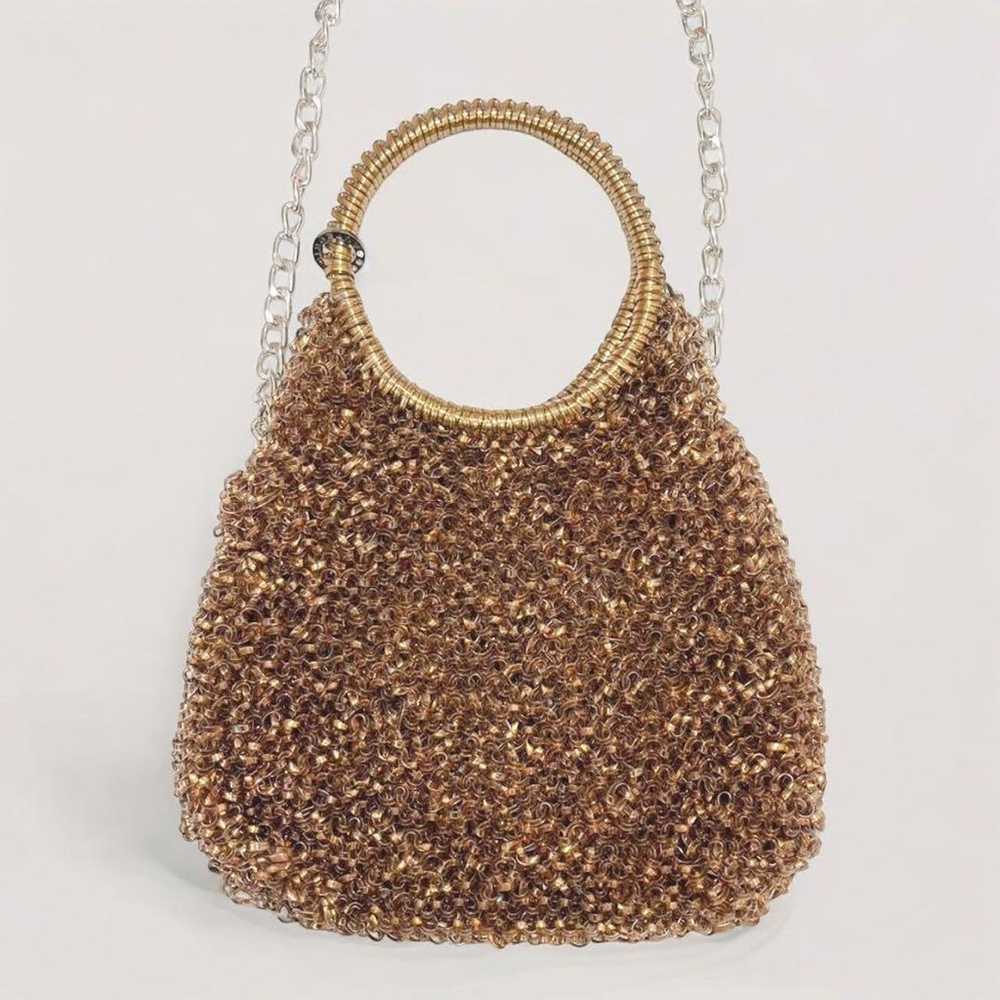 【Rare】Anteprima Circle Round Shoulder Wire Bag Go… - image 2