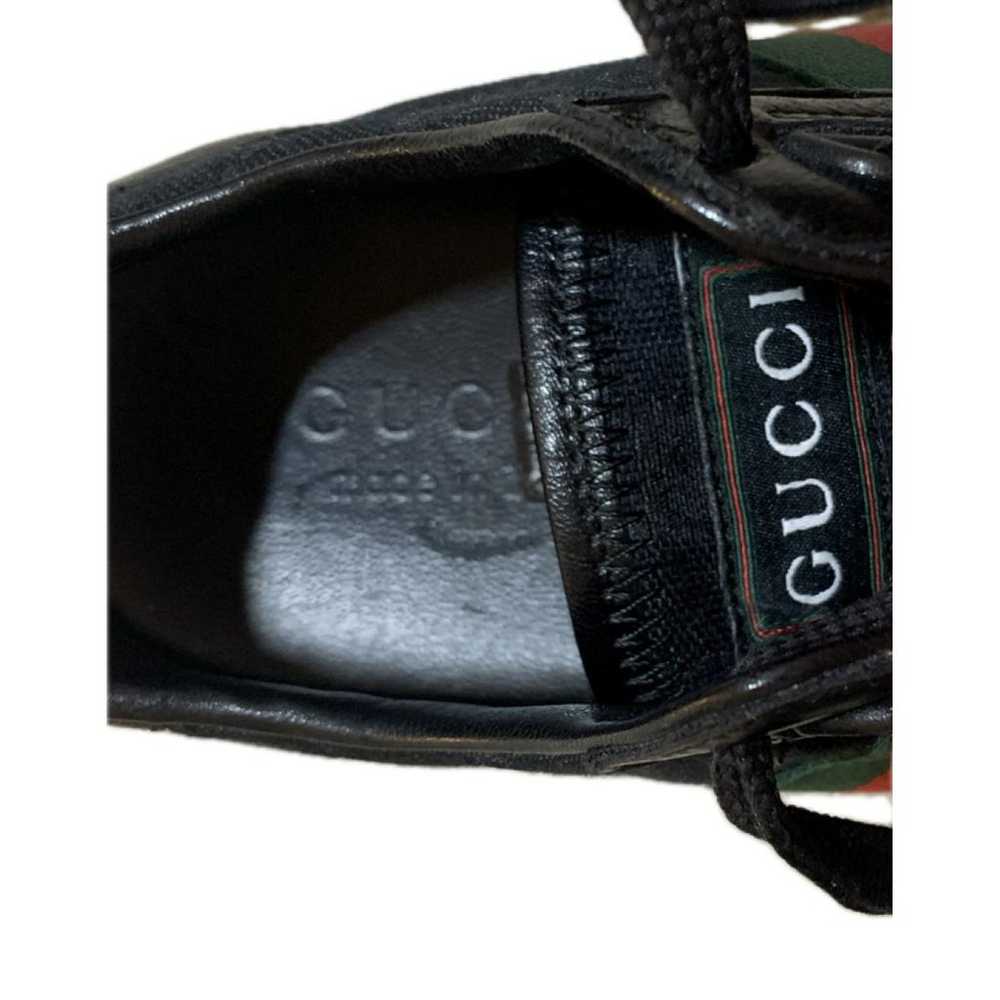 Gucci Leather low trainers - image 2