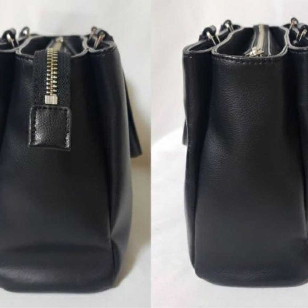 Brand new Agnes b. black leather handbag 2way - image 6