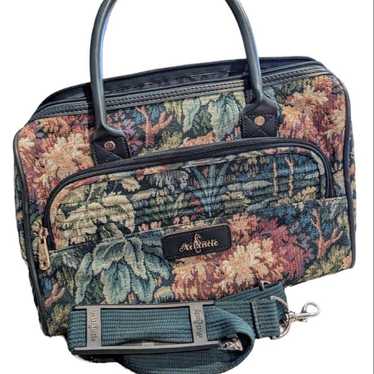 Vintage Atlantic Tapestry Overnight Bag