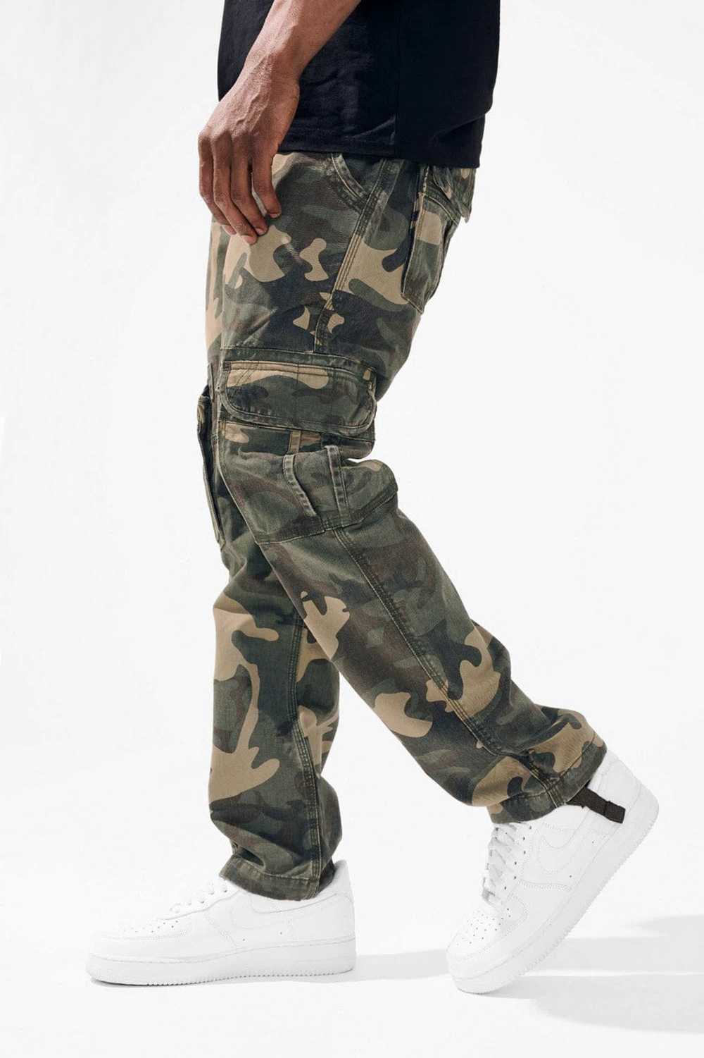 Jordan Craig Xavier - OG Camo Cargo Pants (Woodla… - image 1