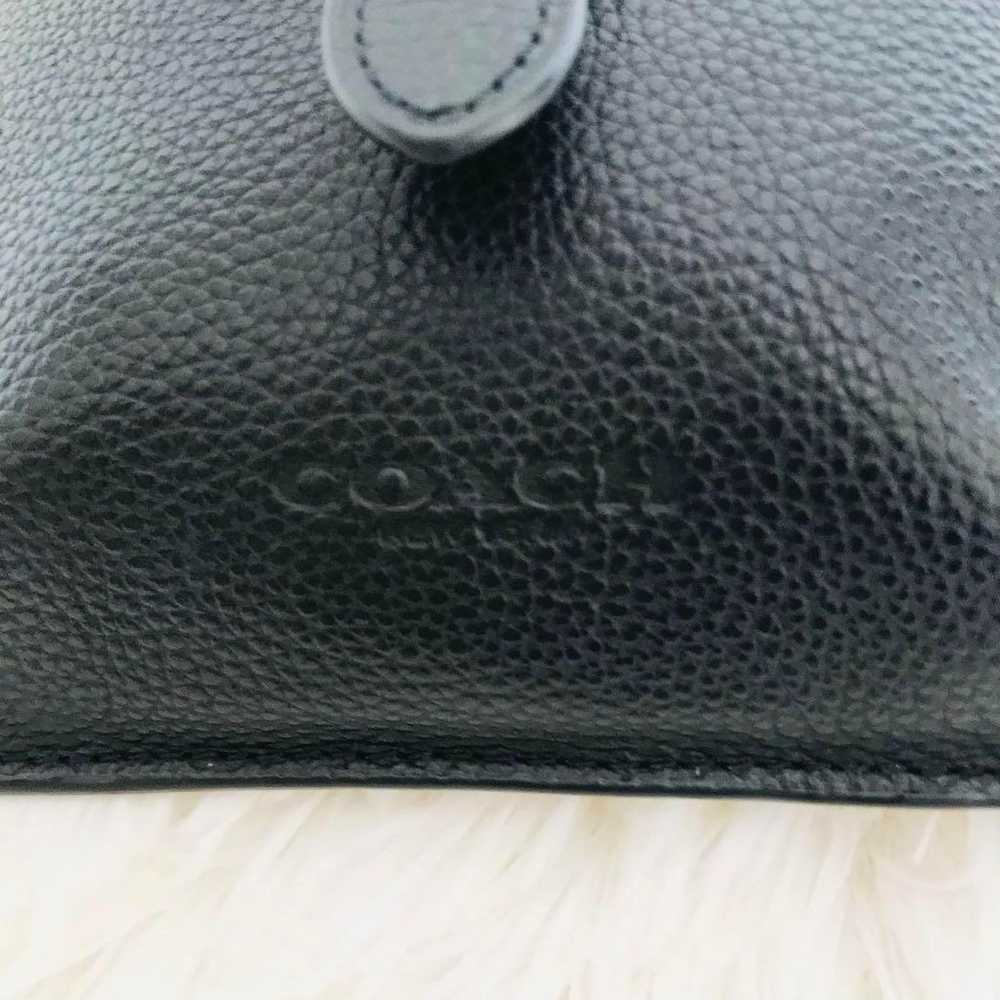 【Brand New】Coach Shoulder Bag Pebble Leather Saco… - image 9