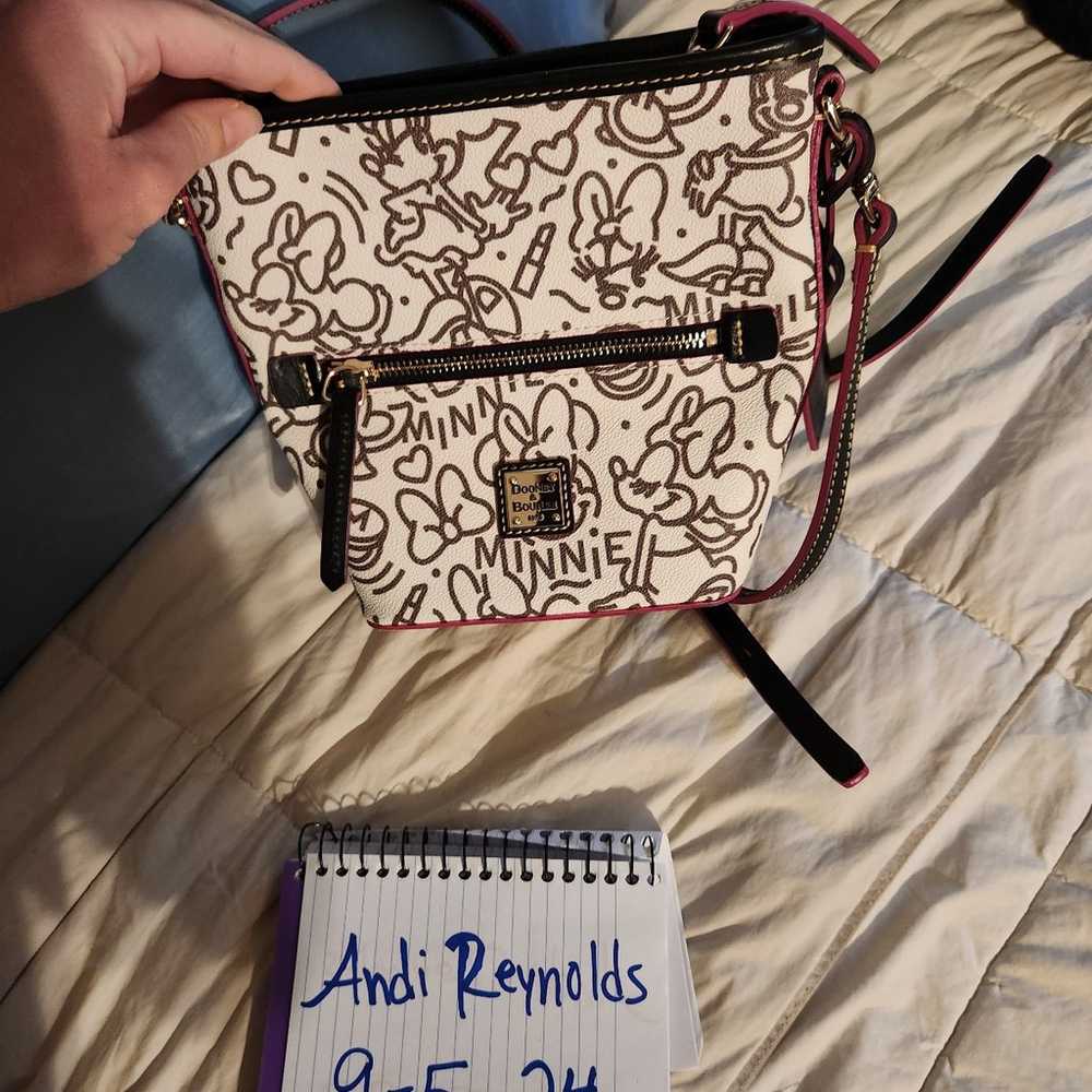 Minnie sketch dooney and bourke crossbody - image 1