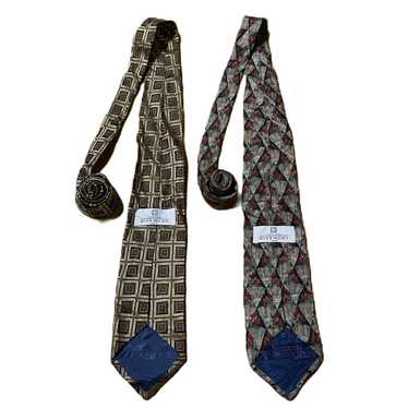 Givenchy Lot of 2 GIVENCHY tie necktie - image 1