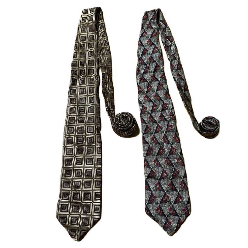 Givenchy Lot of 2 GIVENCHY tie necktie - image 2