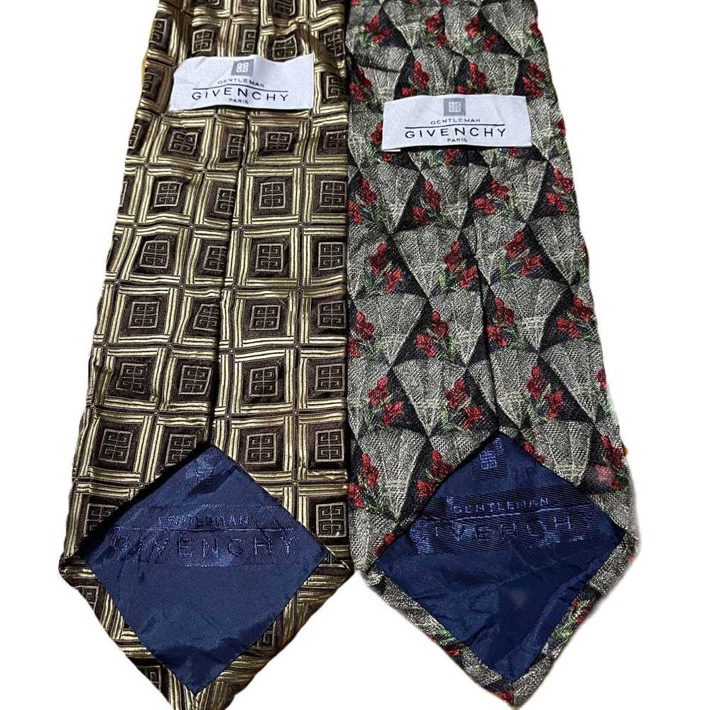 Givenchy Lot of 2 GIVENCHY tie necktie - image 4