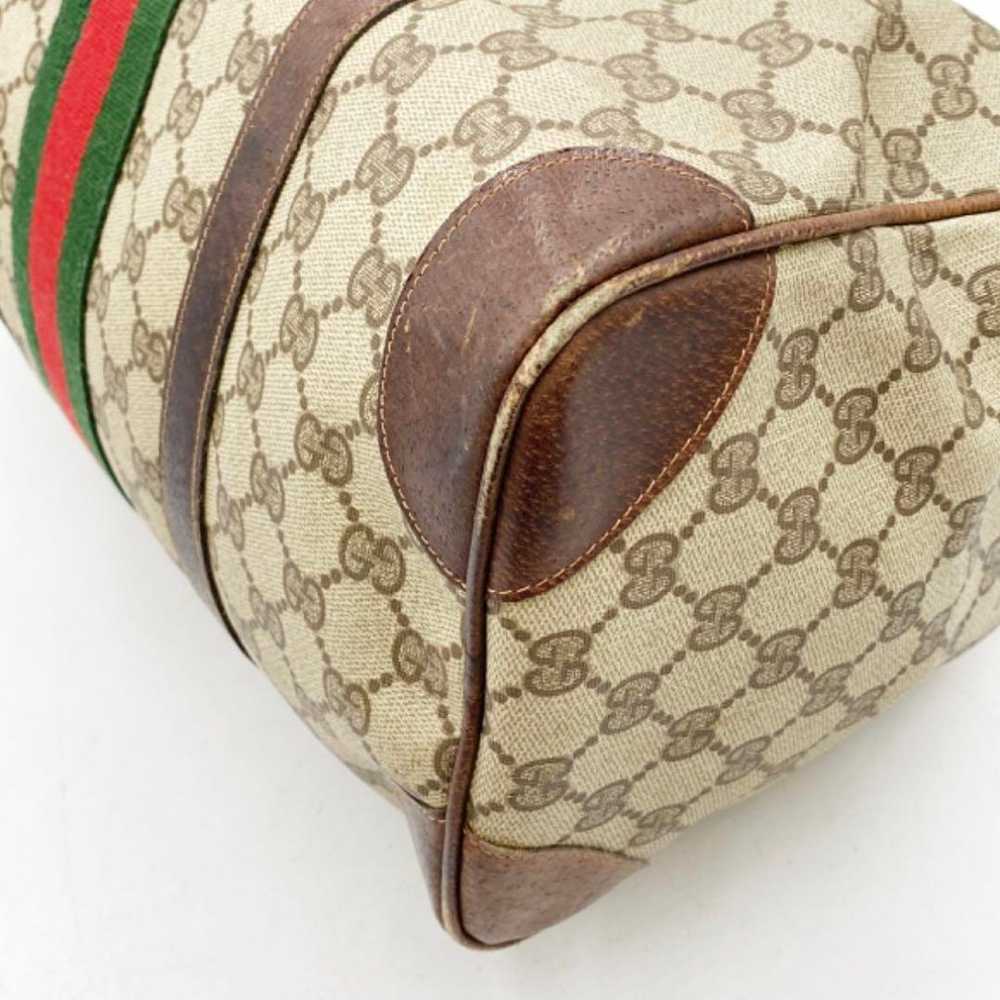 GUCCI ✨Old Gucci Sherry GG Boston Bag Handbag - image 4