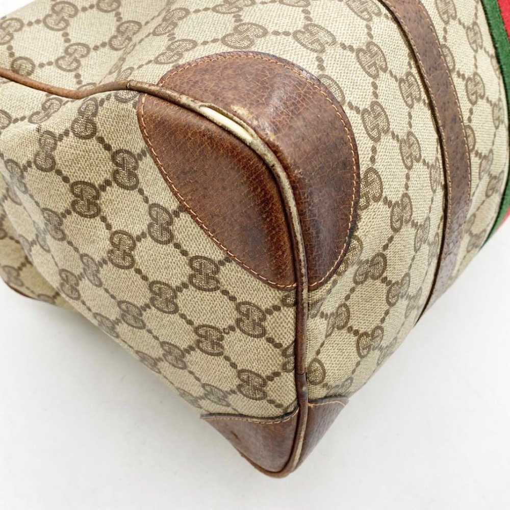 GUCCI ✨Old Gucci Sherry GG Boston Bag Handbag - image 5