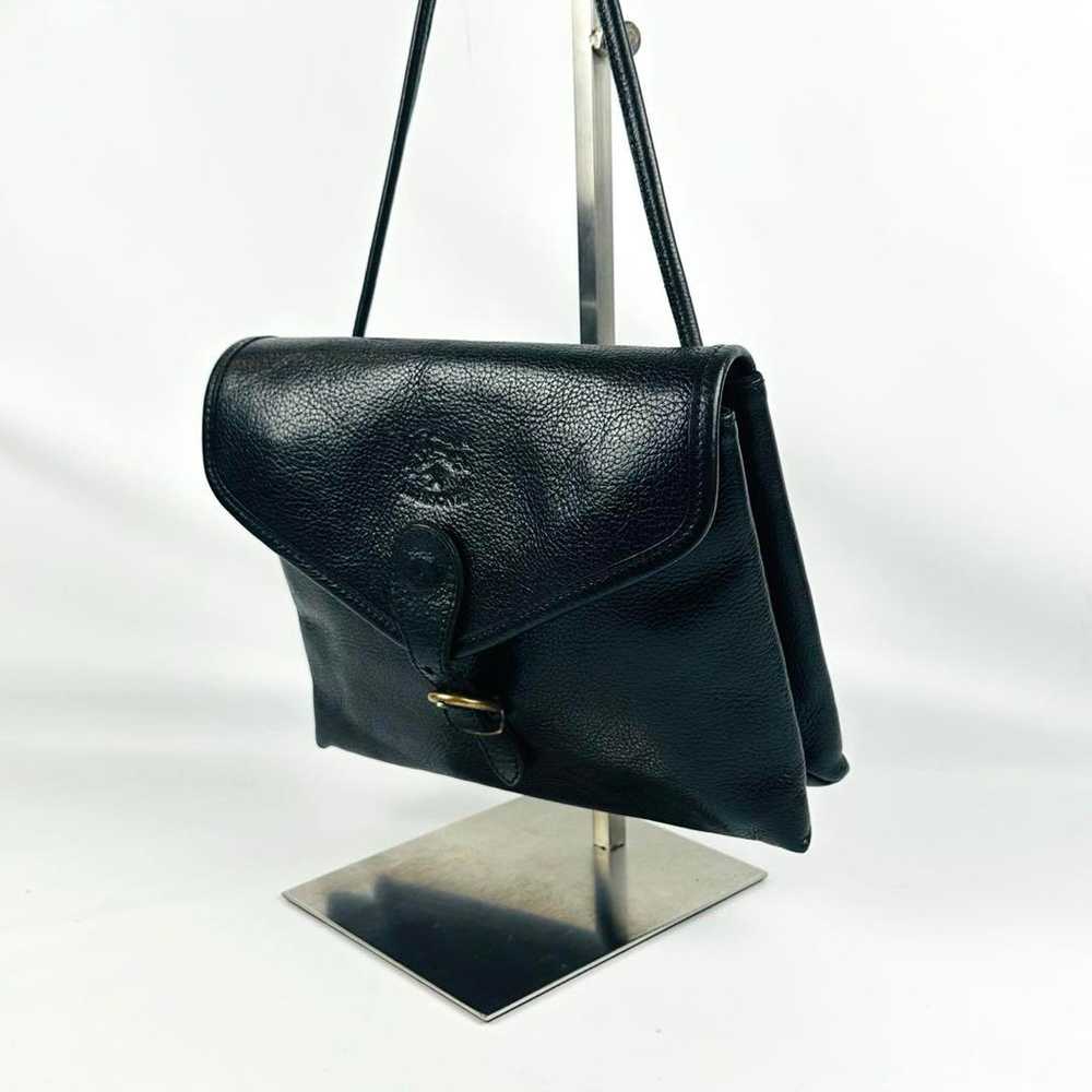 Il Bisonte Shoulder Bag Flap All Leather Sacoche … - image 12