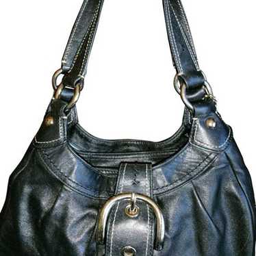 Coach Soho Leather Lynn (black) Style F15527 Hobo… - image 1