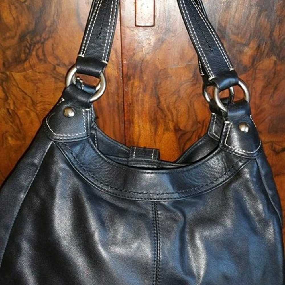 Coach Soho Leather Lynn (black) Style F15527 Hobo… - image 6