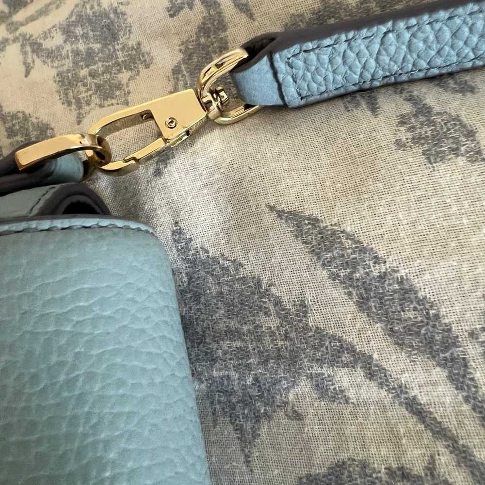 Kate Spade Baby Blue Leather Crossbody Bag - image 10