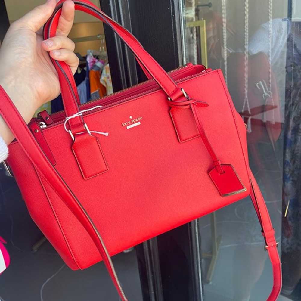 Red Kate Spade Purse - image 4