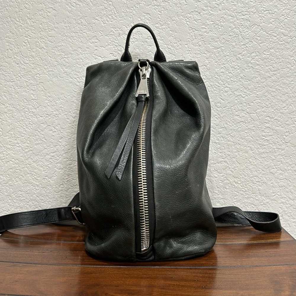 Aimee Kerstenberg Tabitha Black Leather Backpack - image 3