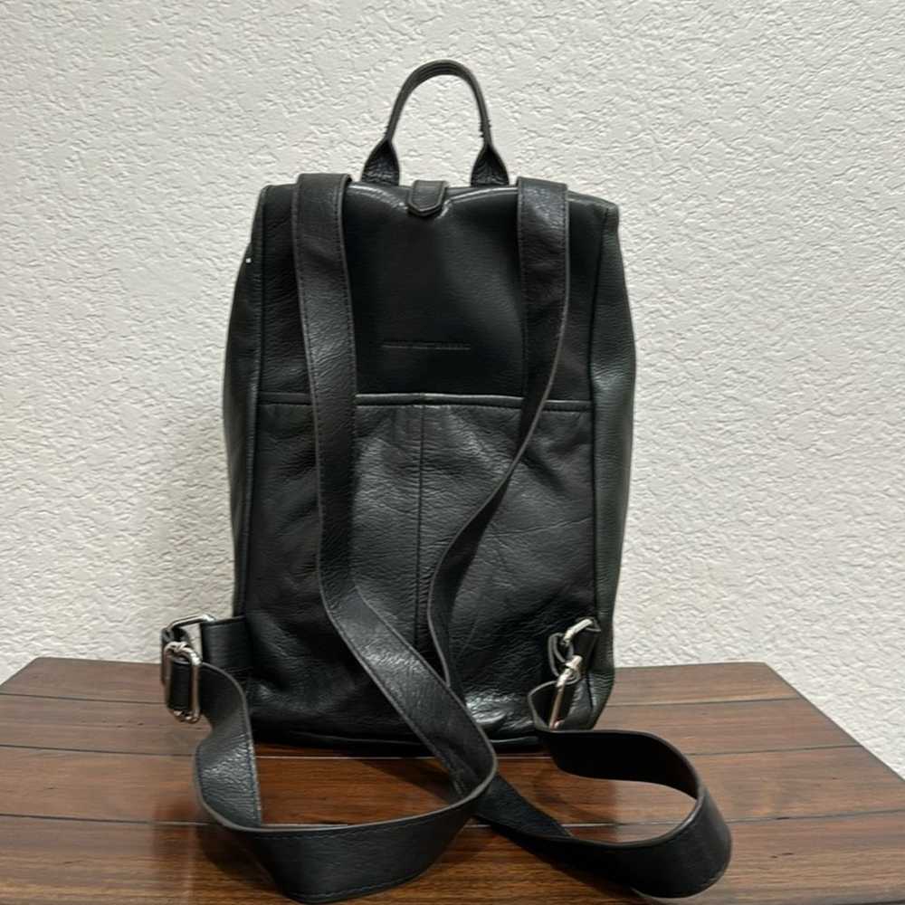 Aimee Kerstenberg Tabitha Black Leather Backpack - image 6