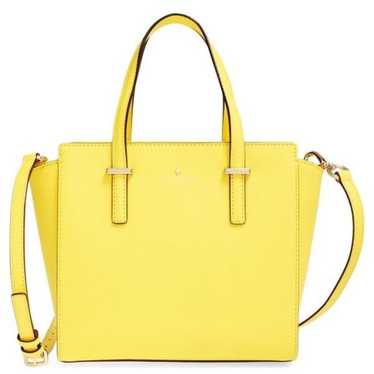 Kate Spade Patterson Drive Geraldine Colorblock Satchel Bag shops Limelight Yellow