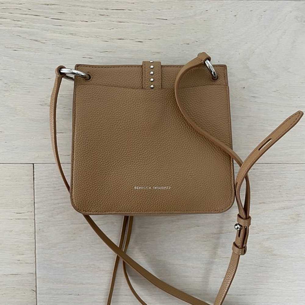 NWOT Rebecca Minkoff Tan Mini Leather Crossbody B… - image 7