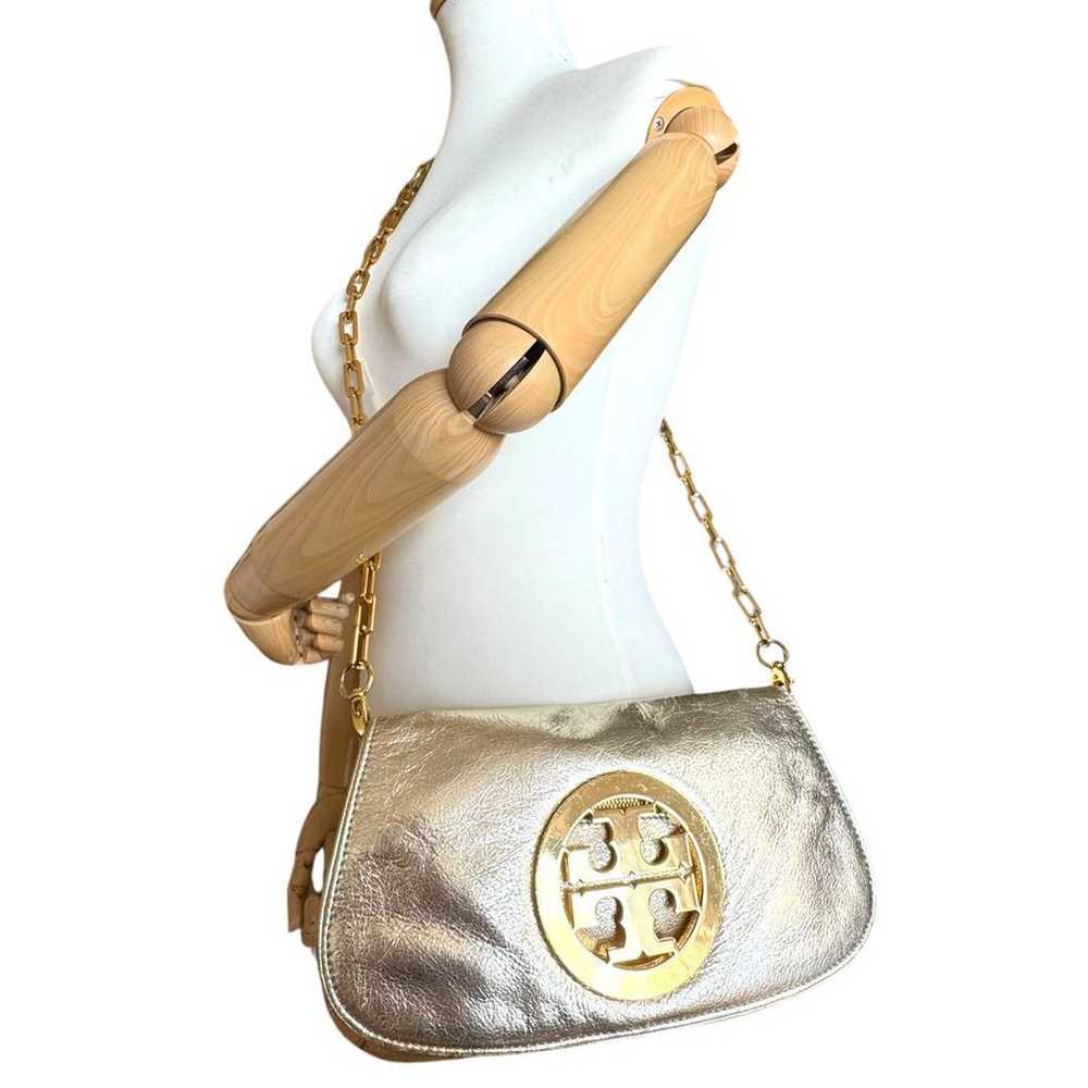 Mint Condition Rare Tory Burch Shoulder Bag Clutc… - image 2