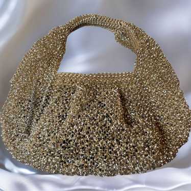 Excellent item!! ◆ANTEPRIMA◆ Wire Handbag Gold Ant