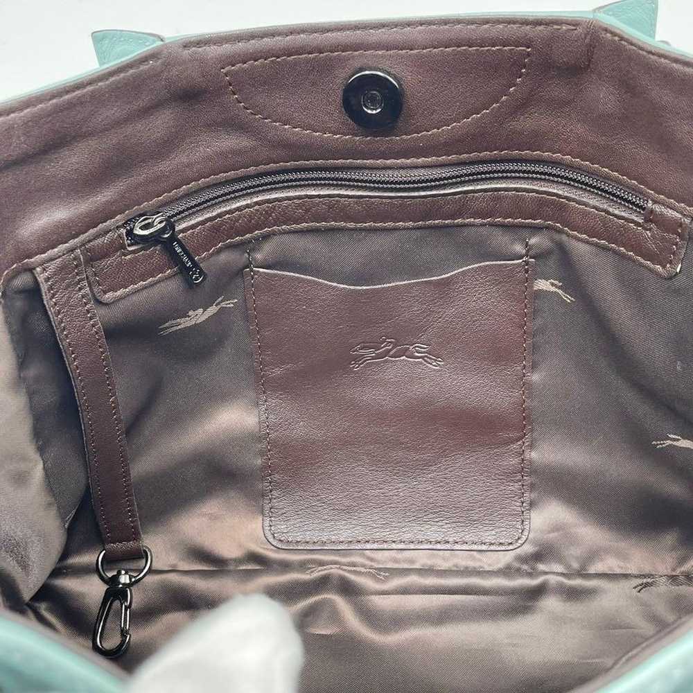 【Excellent condition】Longchamp 3D Logo Tote Bag 2… - image 8