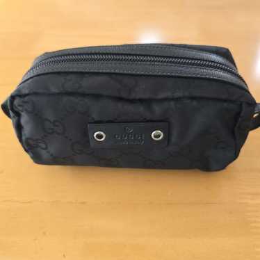 GUCCI Makeup Pouch Small Item Holder 224088 Black