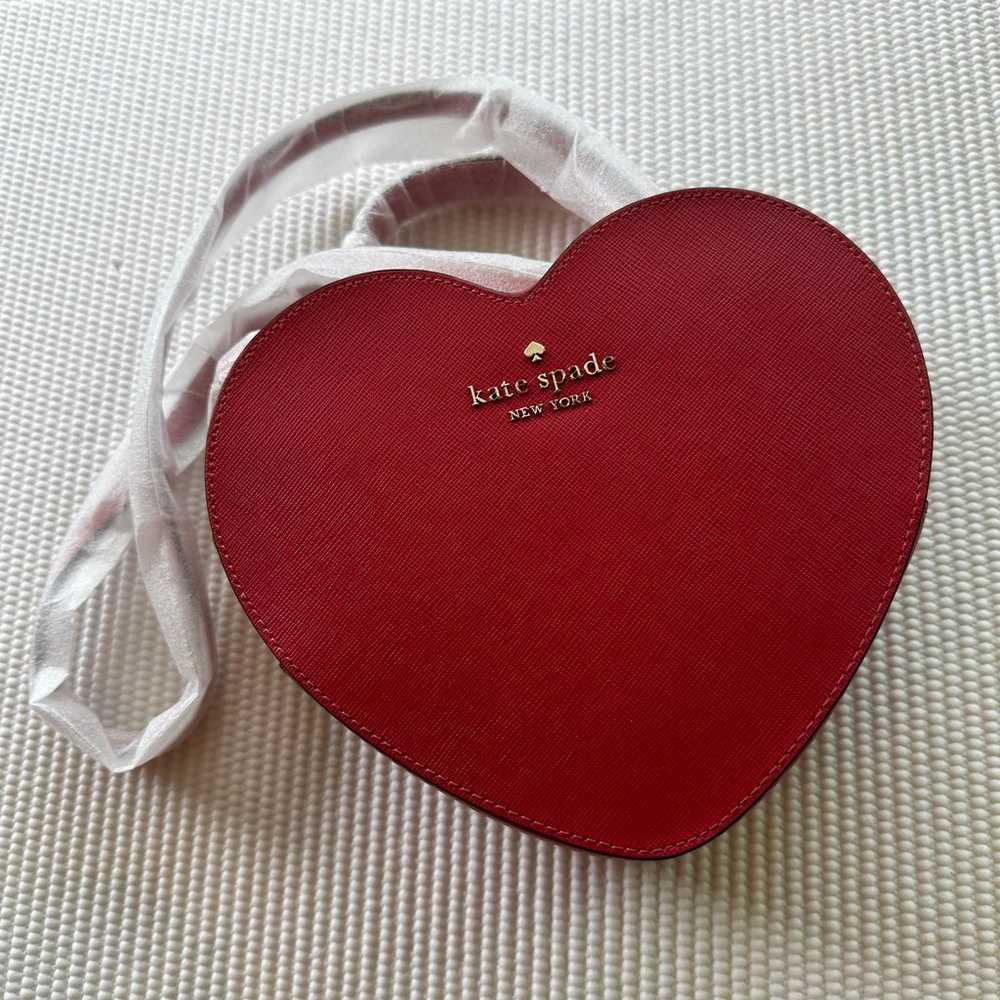 Kate Spade Heart shaped Crossbody bag - image 1