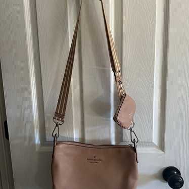 New! Kate Spade Rosie Large Fawn Crossbody - image 1